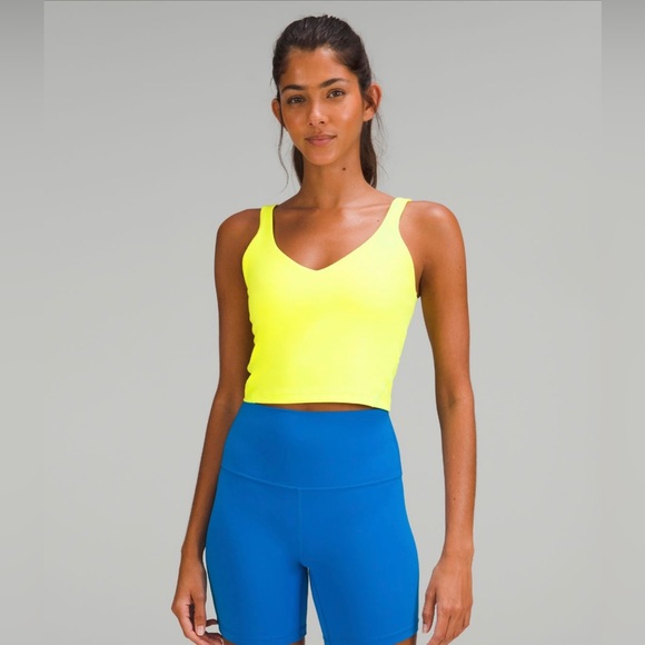 NWT lululemon align tank. Color-electric lemon - Picture 1 of 5